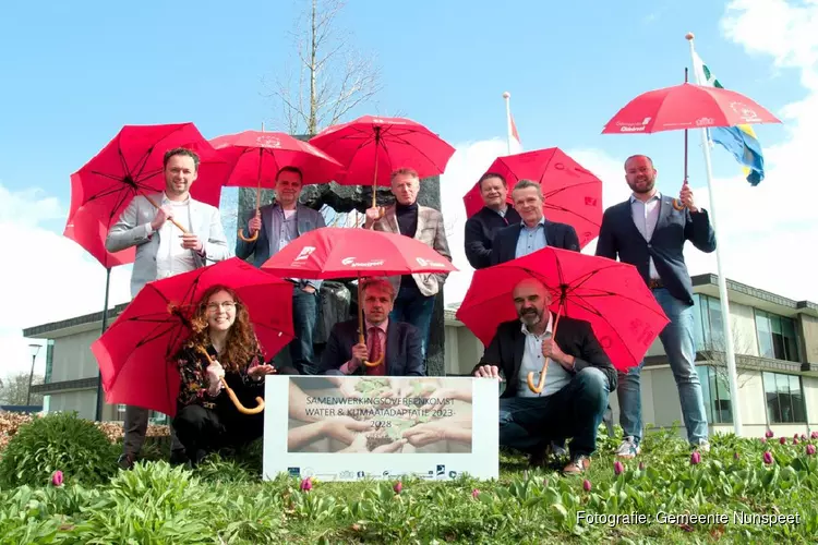 Zeven gemeenten en het Waterschap ondertekenen samenwerkingsovereenkomst