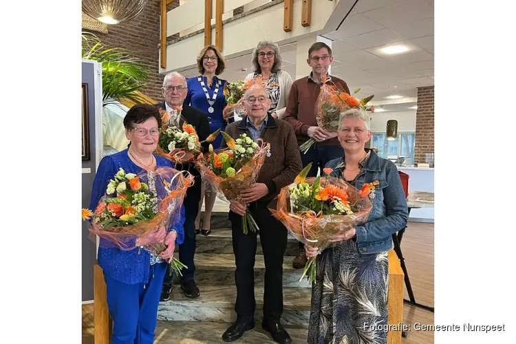 Uitreiking Koninklijke Onderscheidingen Gemeente Nunspeet